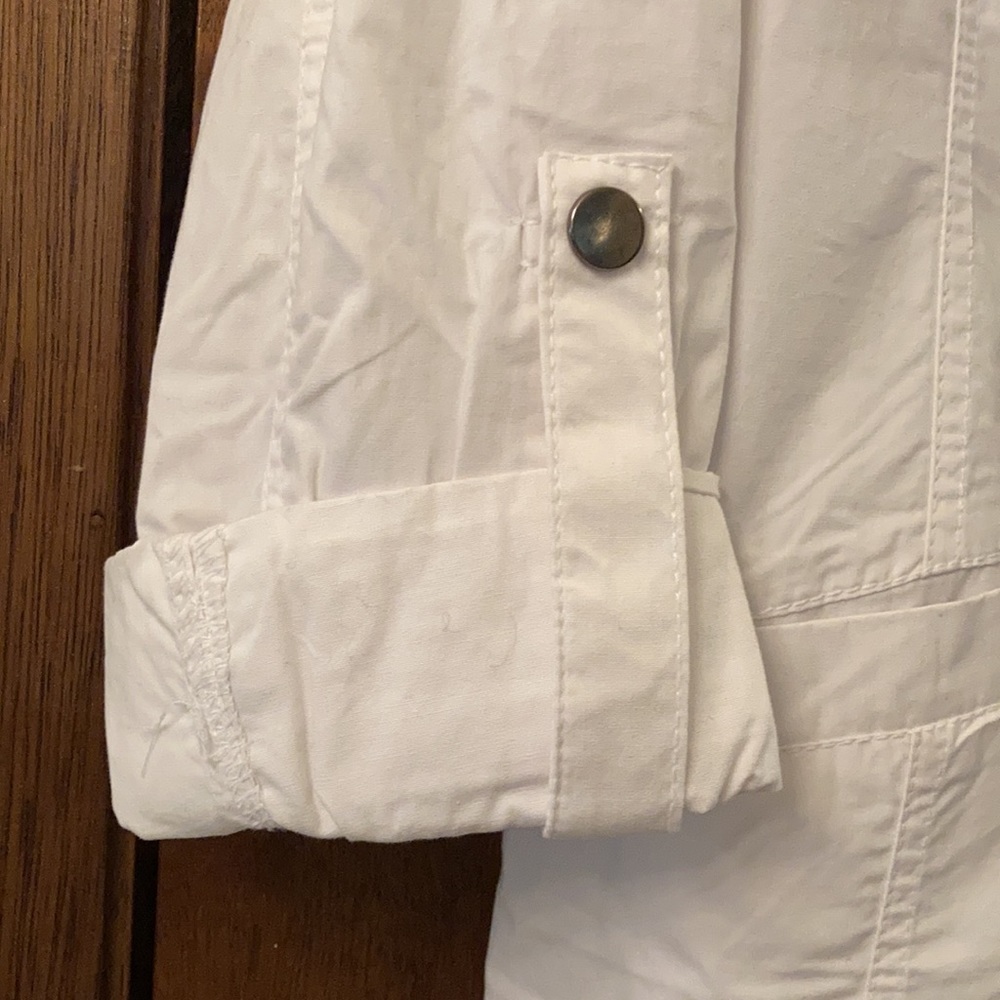 Maurices White Button Up Jacket - Picture 3 of 8